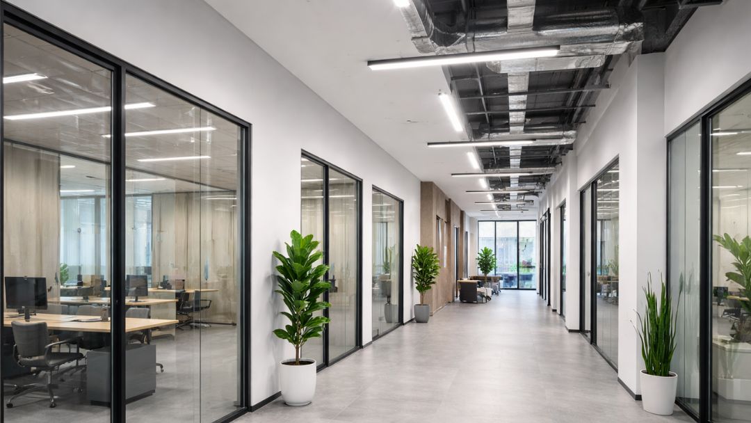 Gypsum board partition price in Dubai for office and residential interior wall systems