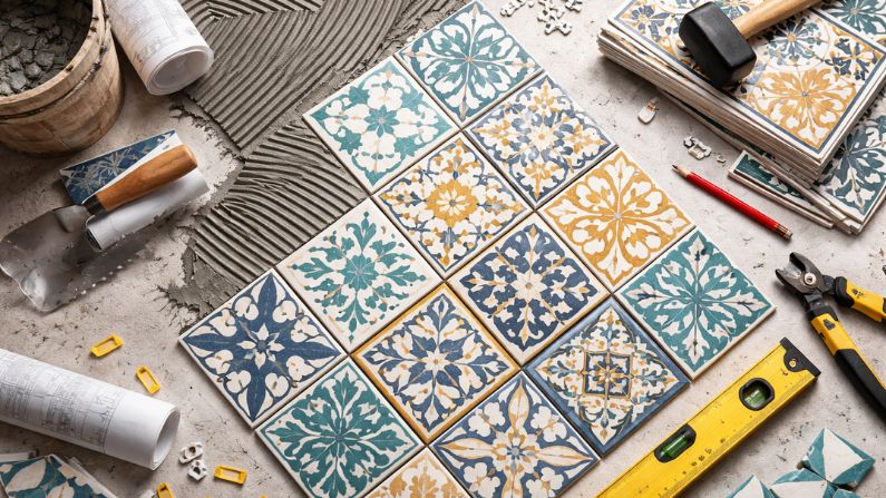 best tile designing by yms