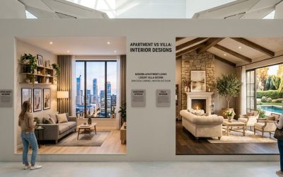 Apartment vs Villa Interior Design in UAE – Which One Is More Challenging?