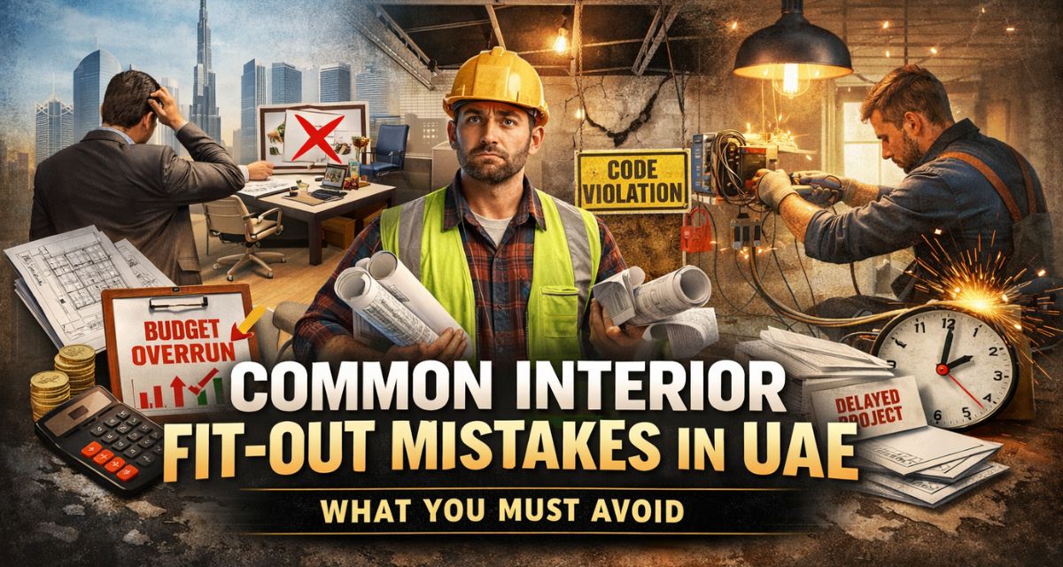common interior fit-out mistakes in uae