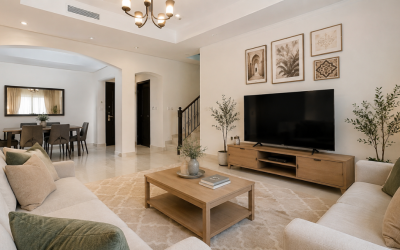 Budget-Friendly Rental Villa Interior Design in Khalifa City Abu Dhabi