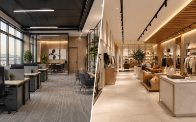 Office vs Retail Interior Design in Mussafah Abu Dhabi – What Works Best