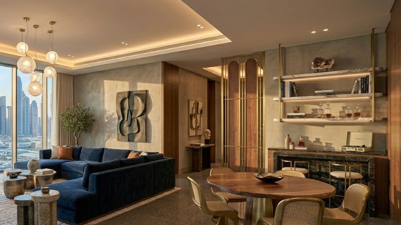 studio apartment design in al reem island