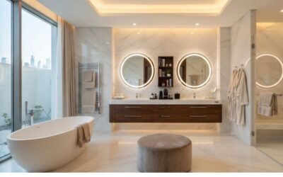 Luxury Bathroom Interior Design in Abu Dhabi: Modern Ideas for Elegant & Functional Homes