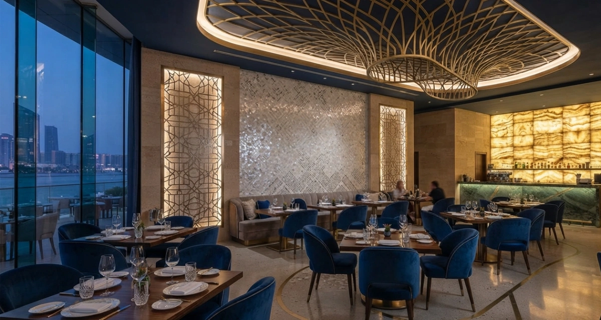 cafe interior design in abu dhabi