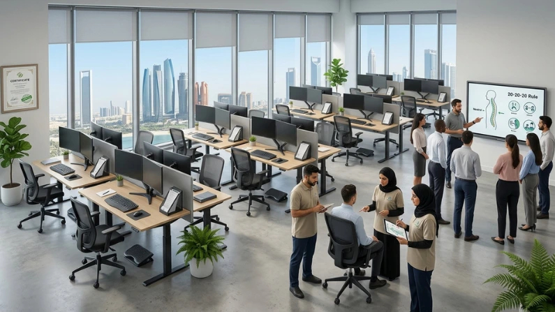 office ergonomic  office ergonomics compliance uae