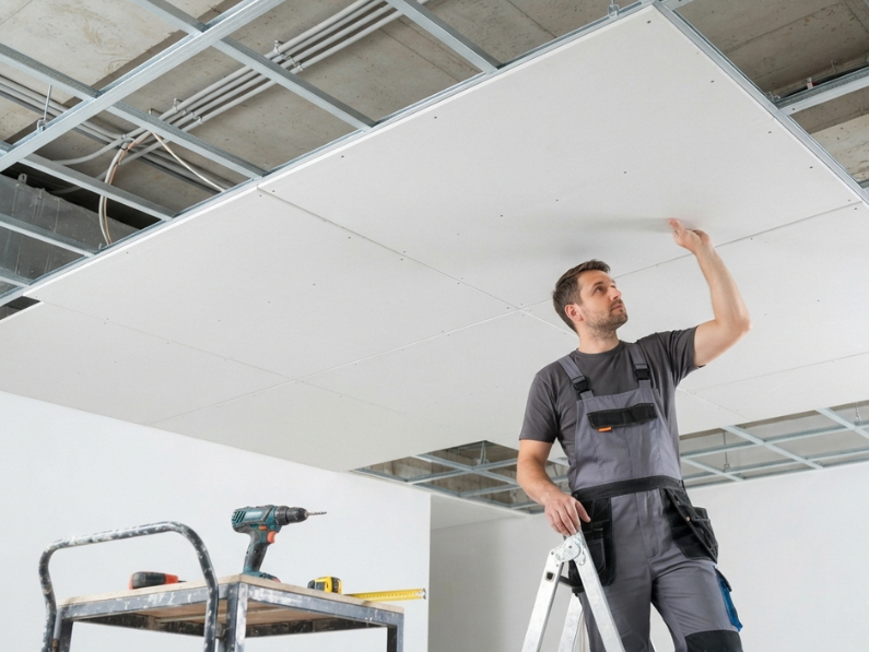 False Ceiling Installation