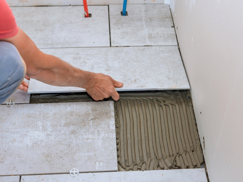 Tile-and-floor-work tile and floor work