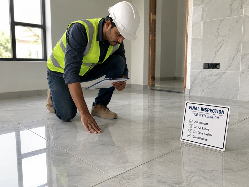 tile & flooring works in abu dhabi