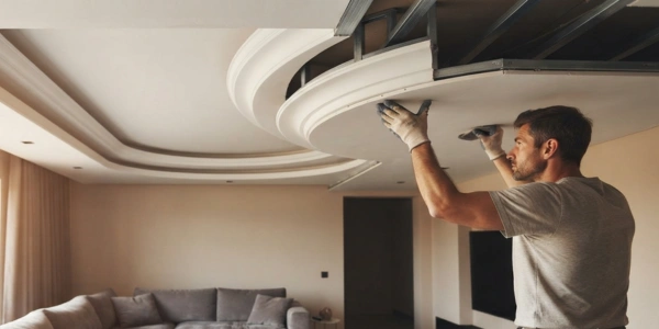 residential gypsum work